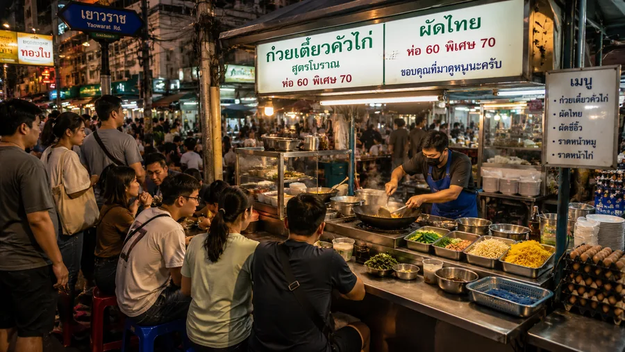 The 5-customer rule for street food