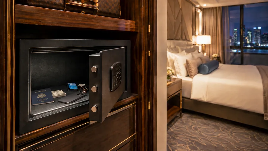 Use the hotel safe, even at fancy hotels